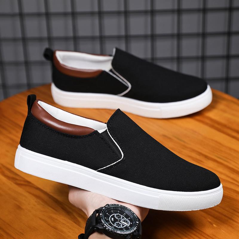 Feerldi Men's Casual Shoes Lightweight Boys Sneakers Walking Flat Mens Tennis Vulcanized Shoes Hombre Canvas New