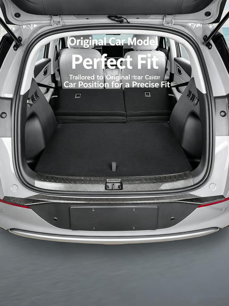 For BYD Sea Lion 06 DM-I/EV Carbon Fiber Patterned Rear Guard Trunk Scratch Resistant Door Sill Modification Product Accessories