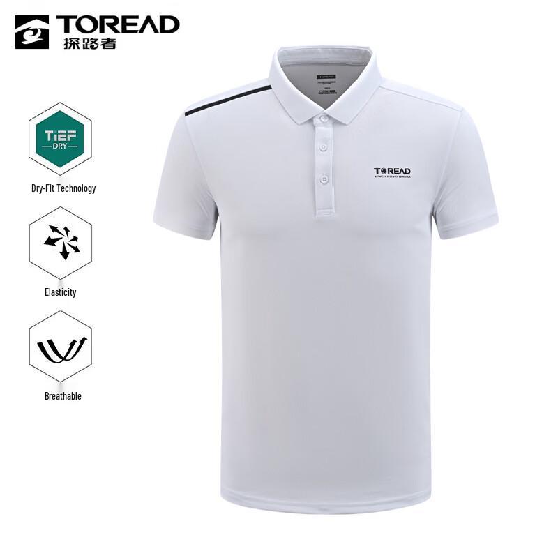 Toread Unisex Quick-Dry Polo T-Shirt