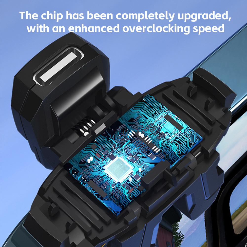Universal 2Pcs Mobile Gaming Triggers for PUBG 4/6 Finger Game Joystick Auto Rapid Shooting Buttons Pulse Recoil Control Grips 5