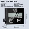 Digital Tachometer 100 30000RPM LCD Display Small Digital Engine Tachometer for Chainsaw