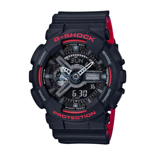 

G-Shock GA-110HR Серия Черный/Красный Черный Черный Один Размер