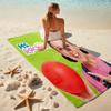 1pc Ms Rachel4 Beach Towel, Comfortable and Thick, and Swimming/Bath/Picnic/Camping Towel, Suitable for Seaside Beaches