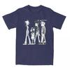Death Metal Band Gorillaz T Shirts Men's 100% Cotton Leisure T-Shirts Round Neck Trending Tees Short Sleeve Clothes 4XL