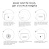 Temp Gauge Humidity Measurer Compact Size Simple Operation Phone Connection Sensitivity Professional Wireless Thermometer