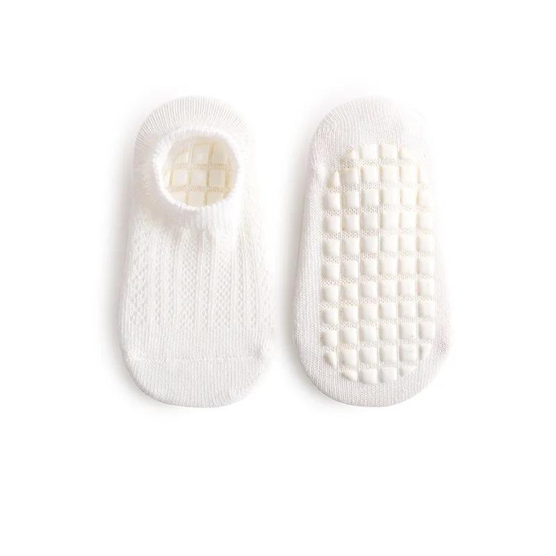 Summer Baby Socks Boys Girls Candy Solid Color Ankle Short Socks Toddler Thin Soft Breathable Indoor Non-slip Floor Sock