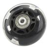 4 Stück Leuchtende Rollschuhrollen 63mm PU Flash Inlineskater-Rollen für Inlineskateboards Rollen
