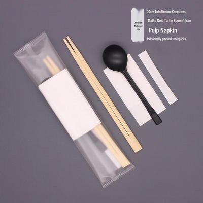 Disposable Bamboo Cutlery Kit
