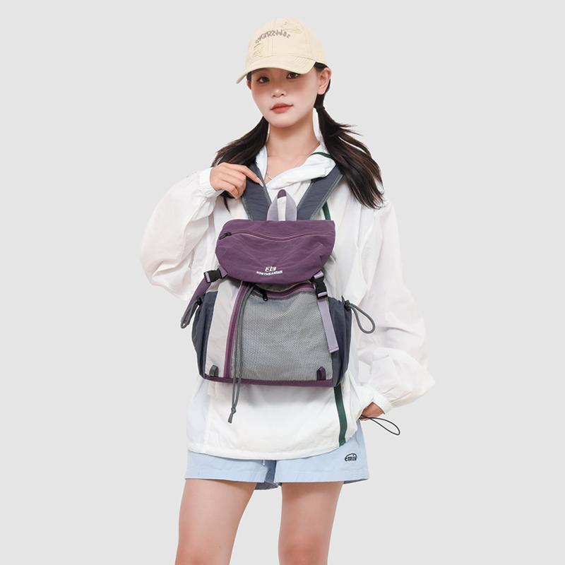 Harajuku Lightweight Backpack Cover-style Laptop Bag Multi-color Large Capacity Student Backpack for Women Hiking Backpack