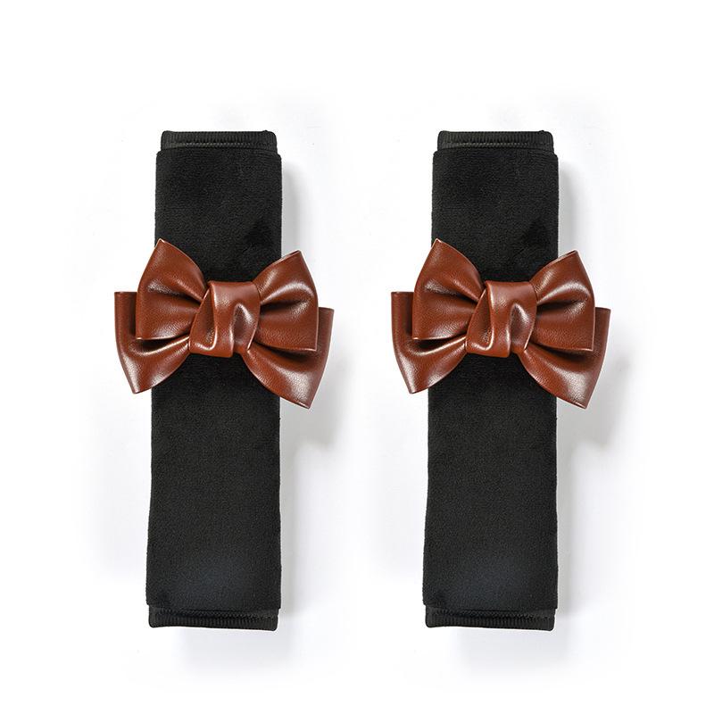 Protectoare de umăr pentru centura de siguranță auto de vară cu desene animate - Decor drăguț pentru interiorul mașinii pentru femei, Pereche