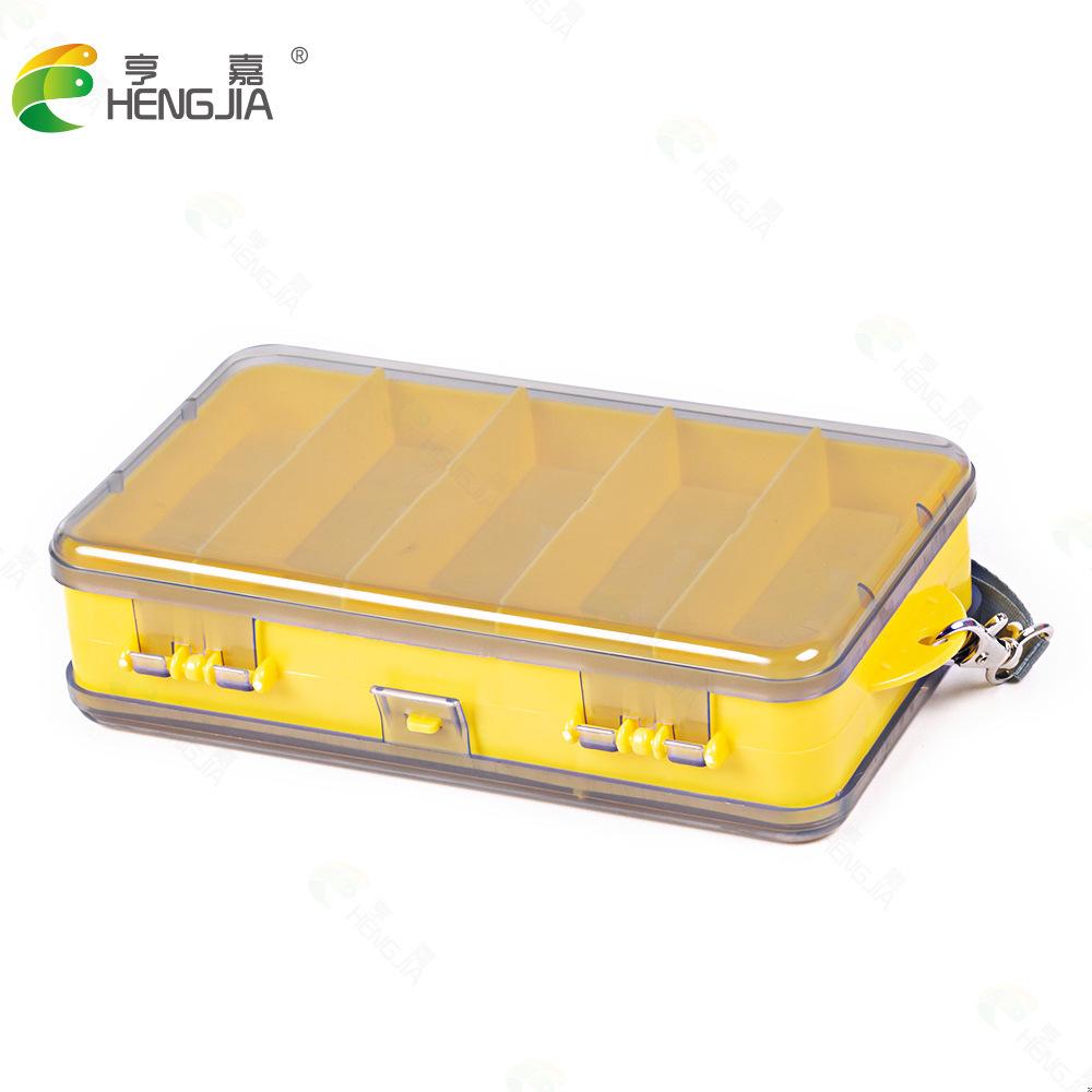 Fishing Tool Box Lure Accessories Storage Box Double-Sided Transparent Large Capacity Multi-Functional Portable Waterproof Fishi