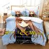 3D Anime Spice and Wolf Bedding Set Single Twin Full Queen King Size Bed Set Adult Kid Bedroom Duvet Cover Sets Home Textiles