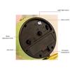 Loud Bell Alarm Clock Battery Operated No Ticking Quiet Student Analogue Table Clocks for Living Room Bedroom Decor