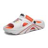 Fashion Smile Pop Casual Men Clogs Slippers Band Summer Slippers Outdoor Non-slip Beach Cozy Men Shoes Soft EVA Home Breathable Slippers