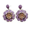 European & American Bohemian Geometric Rattan Earrings - Handmade, Woven Round Design for Women, Perfect for Holiday Style