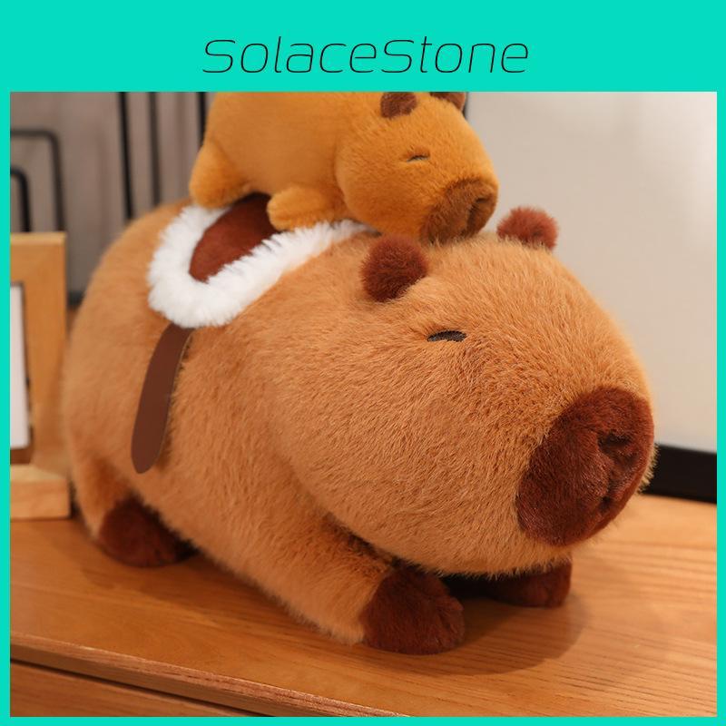 Adorable Soft Plush Capybara Toy For Kids Featuring High Quality Long Material Fur