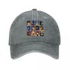 Mortal Kombat Select 16 Bit Retro Gamer Baseball Cap Unisex Distressed Denim Washed Snapback Hat Outdoor Activities Caps Hat