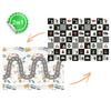 Foldable Educational Foam Mat 200 X 150 X 1 Cm Nukido Nk-341
