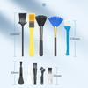 10Pcs Portable Car Phone Dust Brushes Small Tools Dust Cleaner Shaver