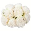 10pcs Simulated Peony Flower Wedding Bouquet Silk Flowers Fake Peony Artificial Peony Silk Flowers Bouquet for Bridal Wedding Floral Home Decoration
