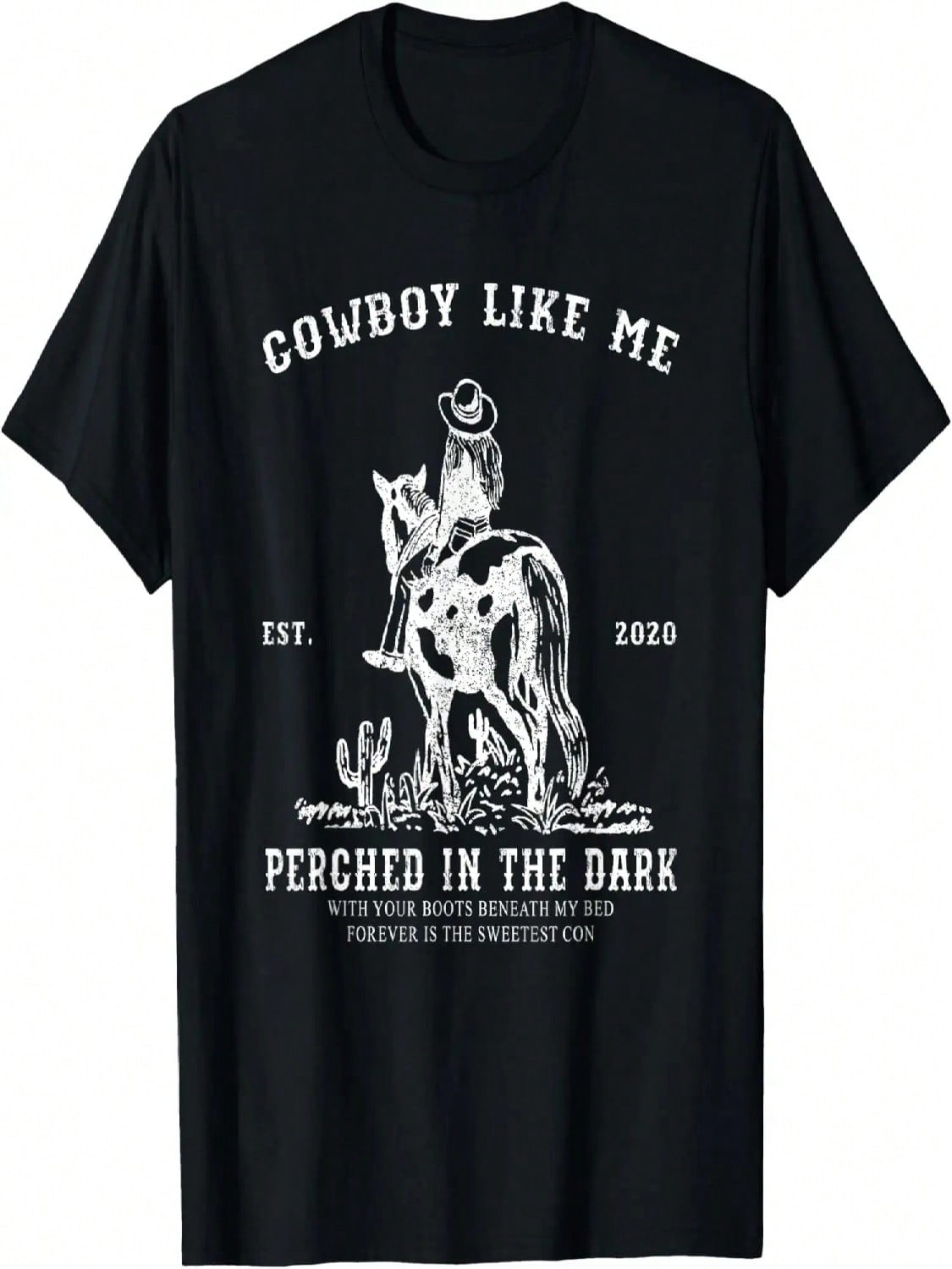 You re A Cowboy Like Me Vintage Cowgirl Horse Lover T-Shirt S