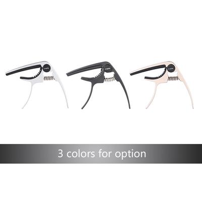 Ammoon Metal Guitar Capo Snabbutbytbar Enhands lättviktsstark tillbehör för gitarr
