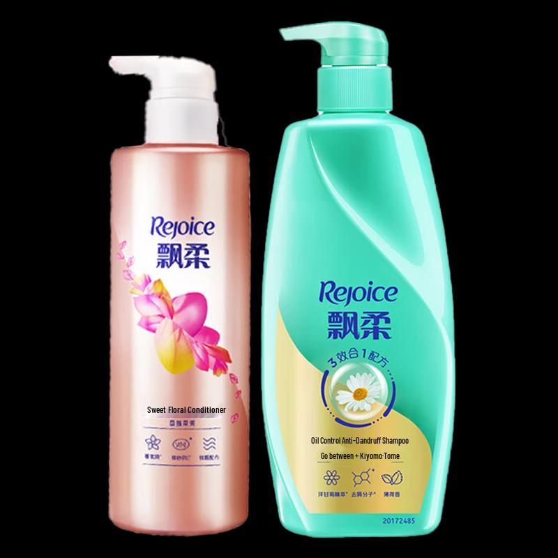 Rejoice Refreshing Anti-Dandruff Shampoo & Sweet Floral Conditioner Set