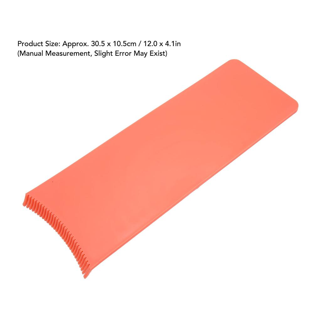 5Pcs Balayage Board 12in Long Round Teeth Safe Durable ABS Easy Operation Foiling Board for Hair Bleach Dye