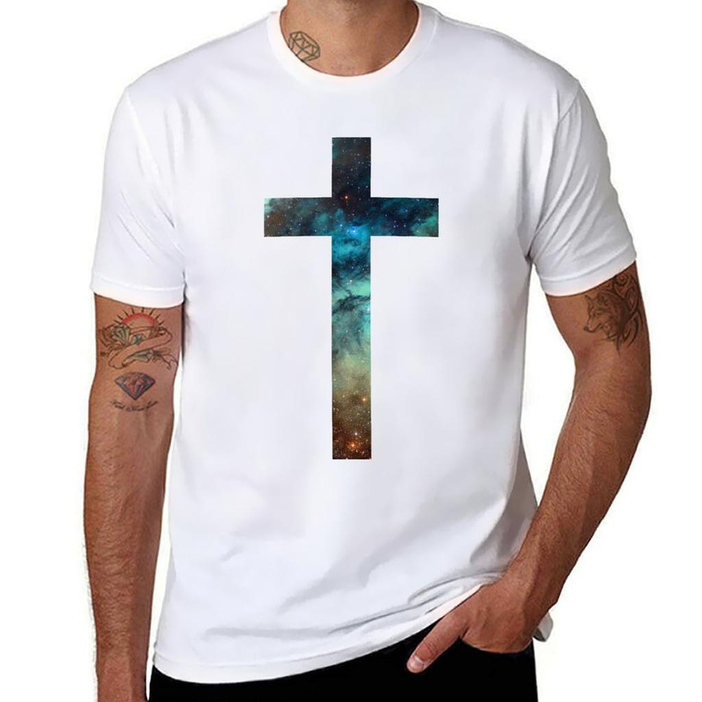 Christian Cross TShirt Soft Cotton Print TShirt