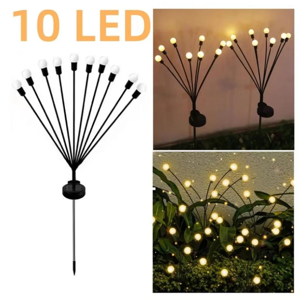 Solar Ground  Lamp Three-headed Dandelion- Led Lamp Outdoor Garden Garden Decoration LED Lamp