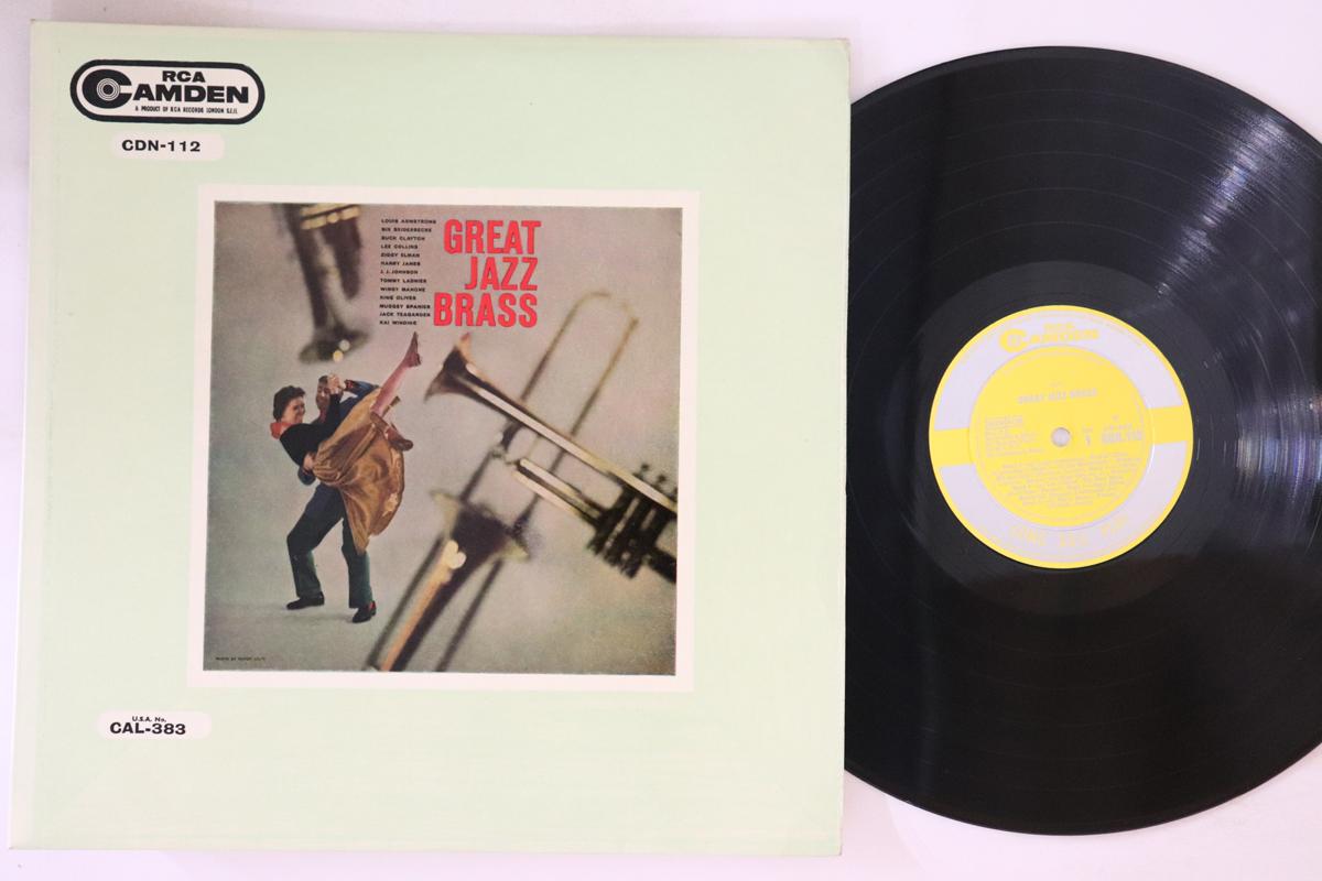 

LP Record VARIOUS Great Jazz Brass CDN112 RCA CAMDEN UK Jazz Used