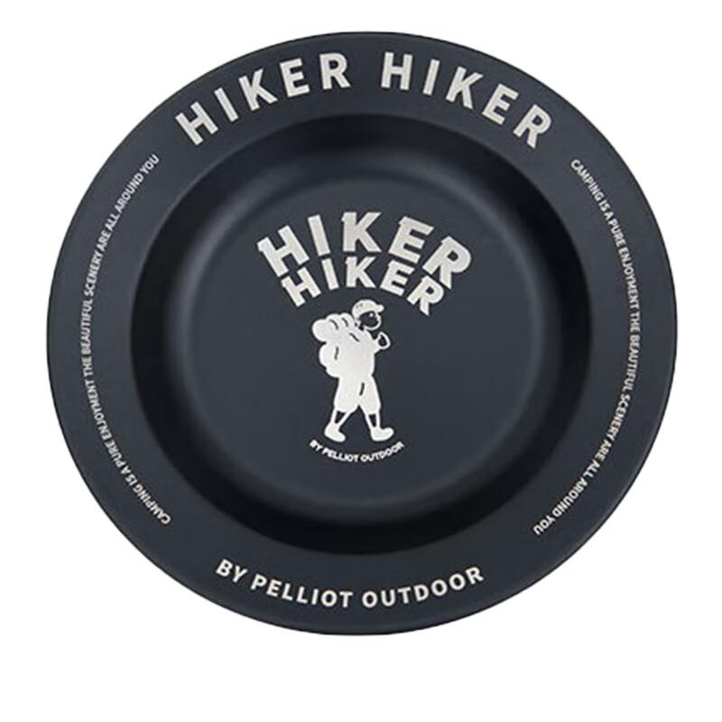 HIKER Stainless Steel Retro Dinner Plate