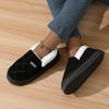 Women's & Men's Winter Slippers Heavy-Duty Thick-Soled Warm Indoor Outdoor House Shoes with Sole