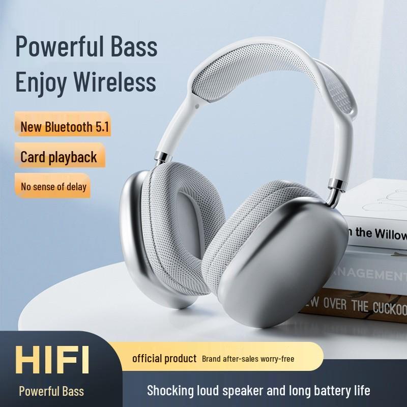 Cuffie Bluetooth Over-Ear con Cancellazione del Rumore per Studiare, Lezioni Online, Live Streaming e Musica