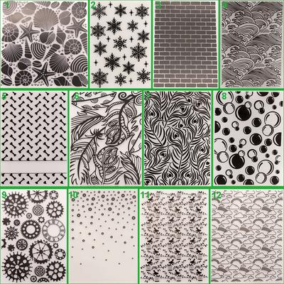 Kabuk Kar Tanesi Çerçeve Plastik Kabartma Klasörü Scrapbooking için DIY Fotoğraf Albümü Kart Dekor Sanat Şablonu Duvar Karahindiba