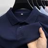 Men's Unisex Short Sleeve Polo Shirt - Casual Summer Lapel T-Shirt, Solid Color Workwear 