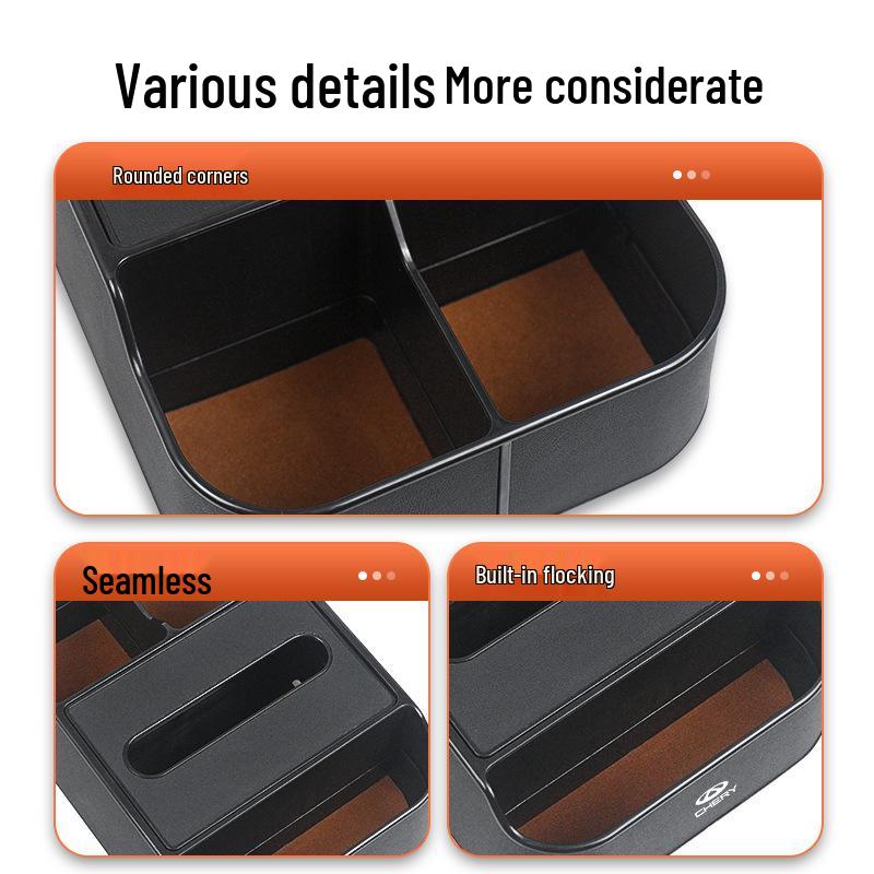 Chery Arrizo 5 Armrest & Center Console Storage Box for Tiggo 7/8 Explorer 06