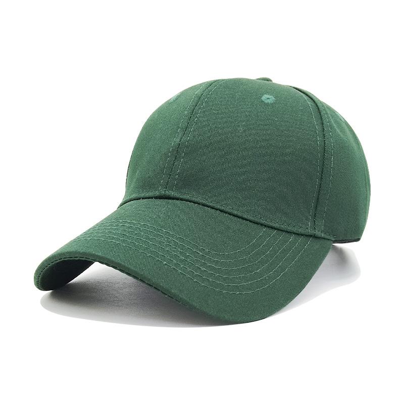 Big Head Baseball Cap Outdoor Face Showing Small Sun Hat Solid Color Light Board Baseball Cap