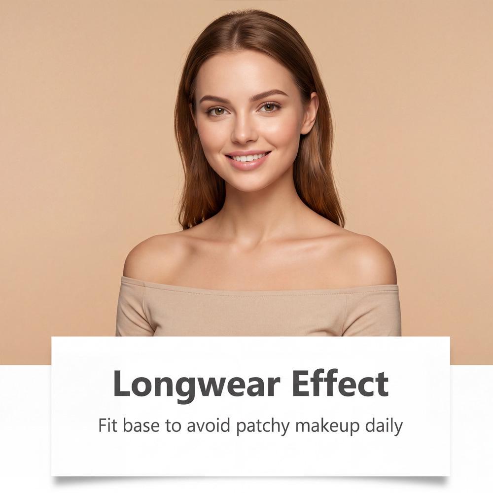 Zephoco Long-lasting Oil Control Setting Powder - Ivory White, Waterproof, Sweat-proof, Skin-friendly with Light, Soft-focus Texture.