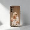 Billie Singer E-Eilish WILDFLOWER Phone Case For Samsung S25,S24,S21,S22,S23,S20,Ultra,S26,Plus,Fe,Note,5G Black Cover