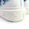 Great LOUIS VUITTON Sneakers LV Escal Monogram Blue Leather Women 34.5 CL1129 Used