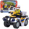 Pompierul Sam. ATV de poliție cu figurină