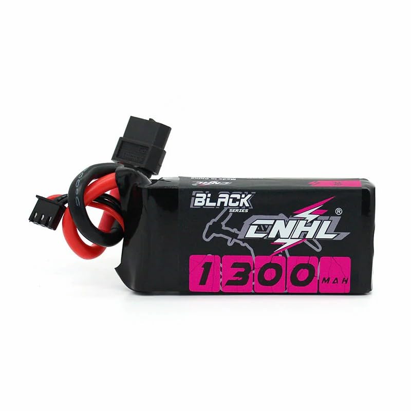 

Акумулятор LiPo CNHL Black Series 2S 1300mAh 100C з роз ємом XT60 Високий розряд Високий для RC Високий для RC Дронів 7.4V Роз єм, Струм розряду, Ємність, Дрони, Вихід,