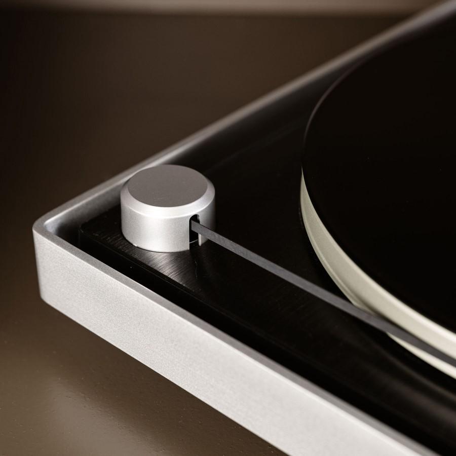 LENCO L-455BK - gramofon z aluminiową obudową i wkładką 2M RED, Lenco