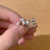 New Cute Dachshund Dog Simple Silver Adjustable Rings Original Open Sausage Dog Pet Rings for Women Vintage Animal Jewelry