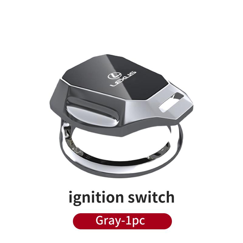 

Металлическая крышка кнопки запуска двигателя автомобиля с одним касанием, аксессуары для корпуса запуска Для Lexus ES RX LS GS NX CT ES300H ES330 ES240 ES200 ES250