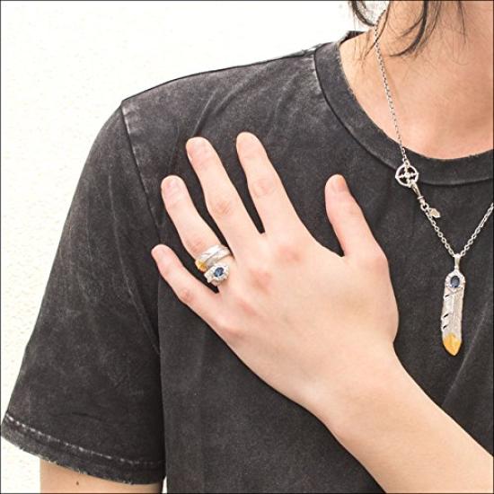 Artemis Classic Icarus Feather Size 15 Silver Brand Silver 925 Sterling Silver Ring, (ac-acr0249), Men's Accessory, Jewelry, Ring,