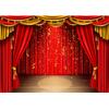 Czerwona kurtyna teatralna, tło imprezowe, światło sceniczne, sklep, urodziny, ślub, fotografia imprezowa, dekoracja tła, studio fotograficzne