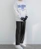 BYMONO [Big Sizes 32-46] High-Quality Standard Fit Fleece-Lined Long Pants