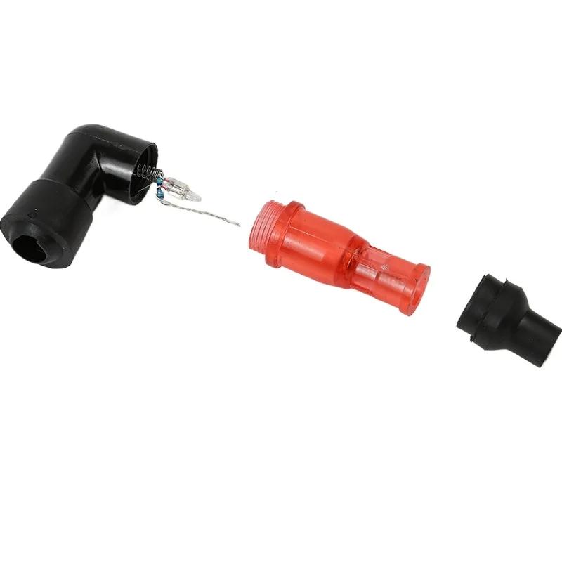 

Motorcycle Flash Spark Plug Cap Universall Motorcycle Ignition Spark Plug Cap 90Degree Flashing Spark Plug Cap For Moto синий